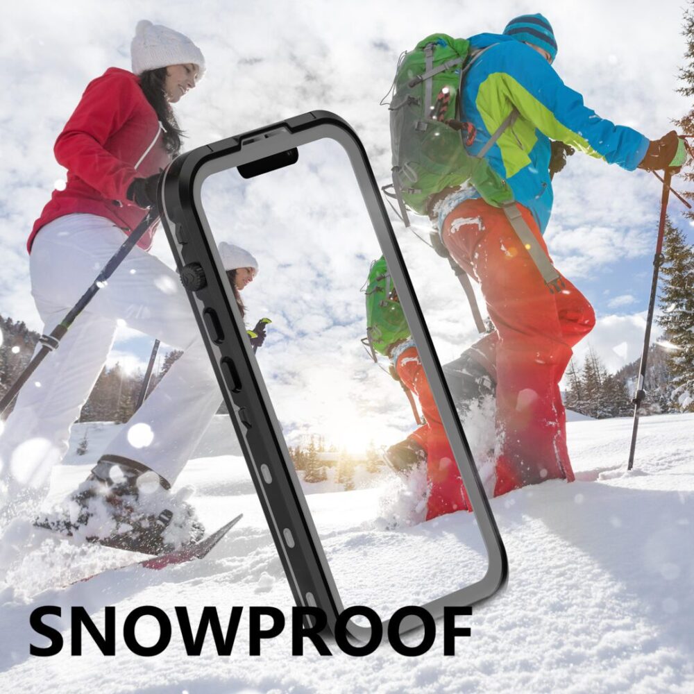 iPhone 14 (6.1″) IP68 Waterproof Snowproof Rugged Phone Case