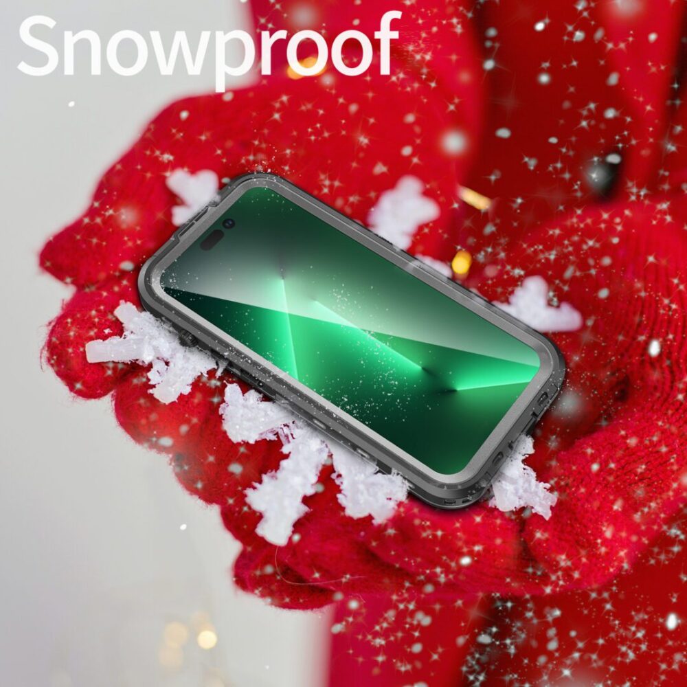 iPhone 14 Pro IP68 Waterproof Snowproof Phone Case