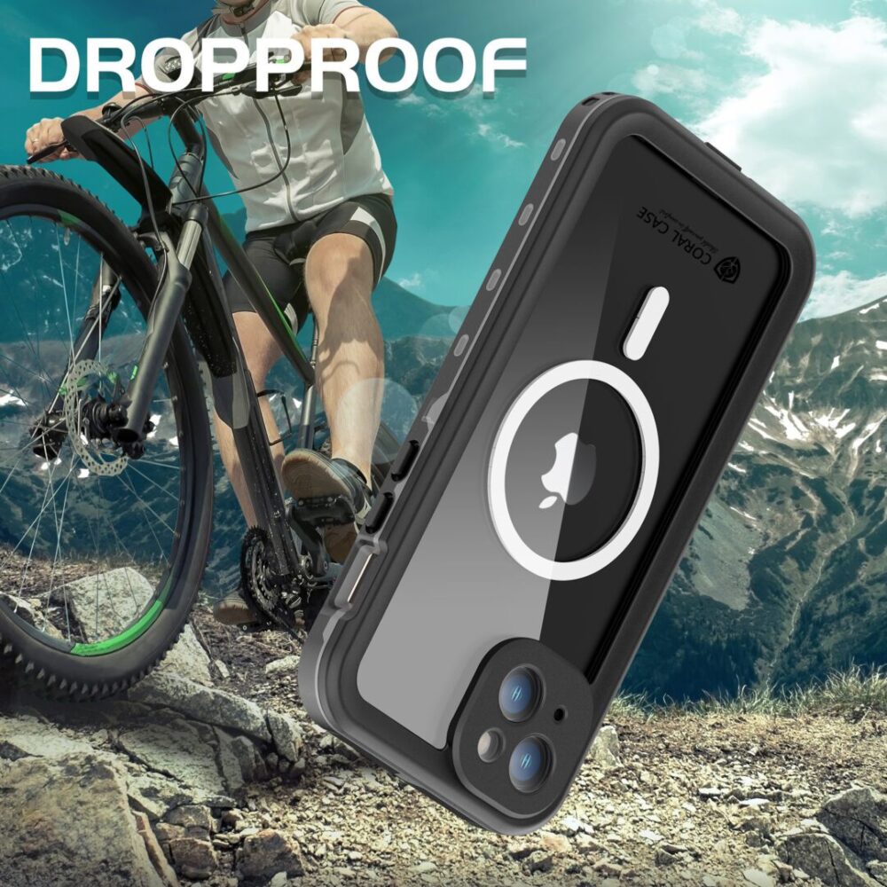 iPhone 15 Plus IP68 Waterproof Dropproof Rugged Phone Case