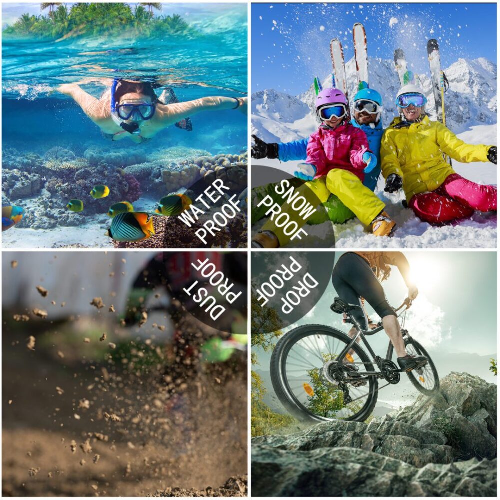 iPhone 15 Plus IP68 Waterproof Snowproof Dustproof Dropproof Rugged Phone Case
