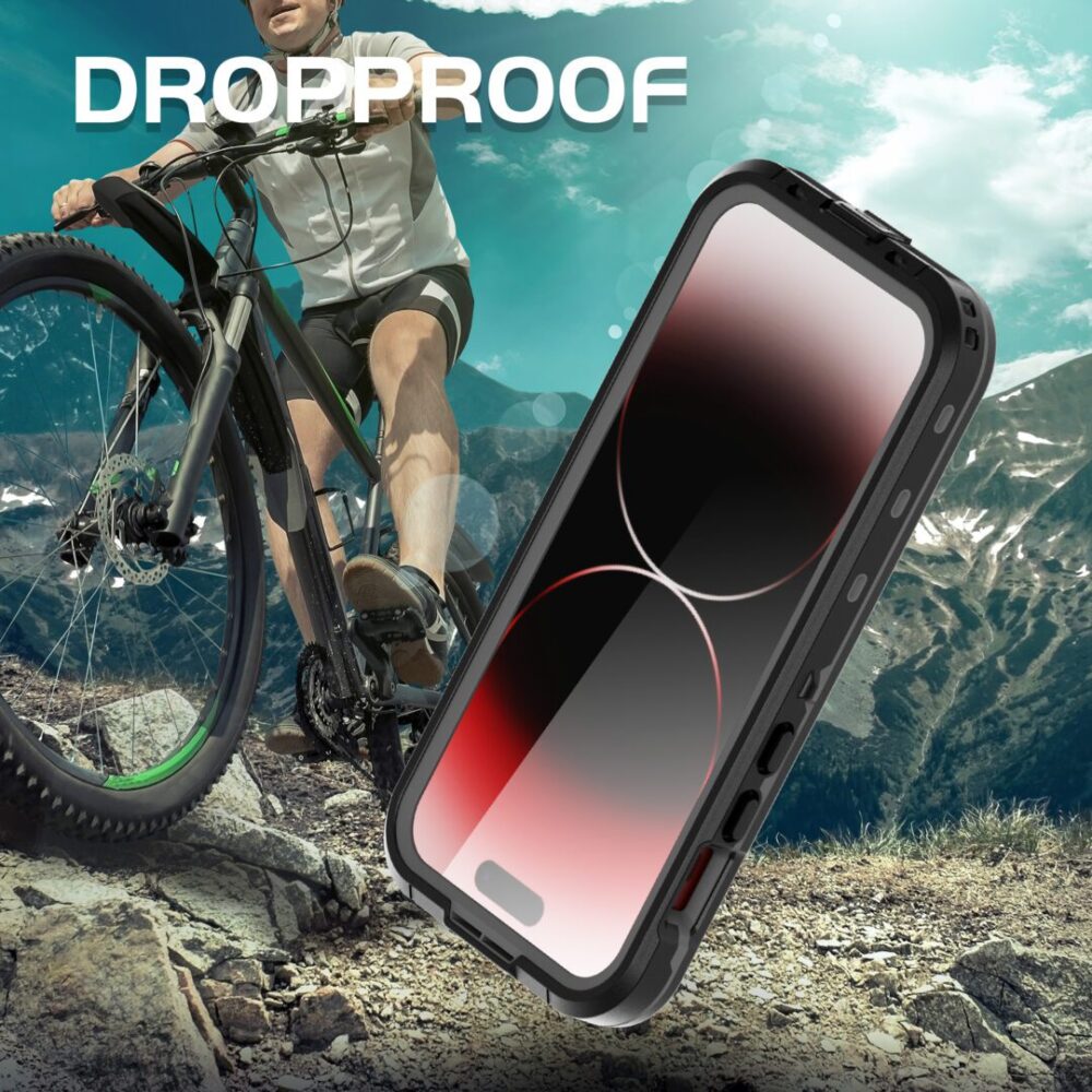 iPhone 15 Pro IP68 Waterproof Dropproof Rugged Phone Case