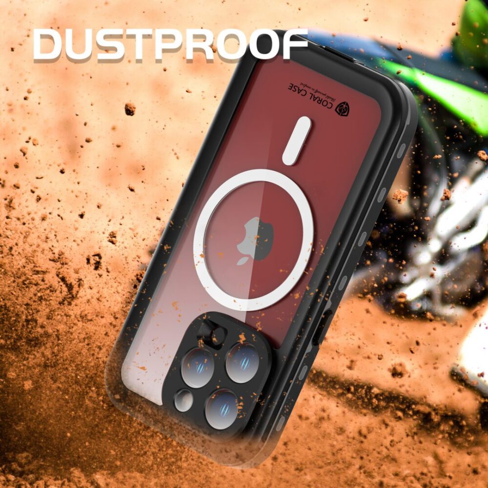 iPhone 15 Pro IP68 Waterproof Dustproof Rugged Phone Case
