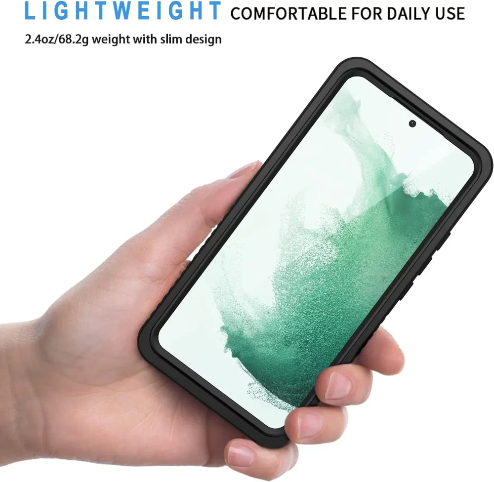 Shockproof, Dustproof, Drop-proof, Waterproof Wireless Magnetic High-Quality Phone Case for Samsung S22 Plus - Ultimate Protection by Coral Case