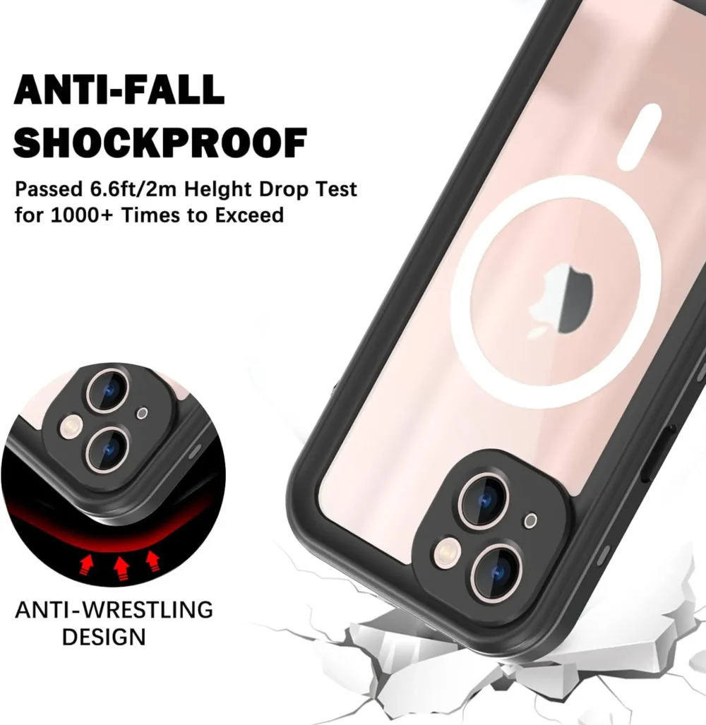 iPhone 13 IP68 Waterproof Anti Fall Shockproof Phone Case By Coral Case