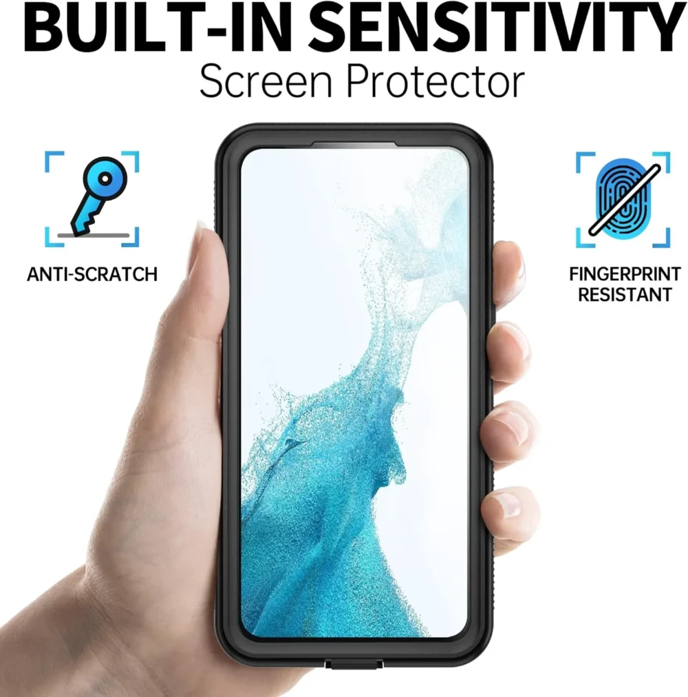 Samsung S22 IP68 Waterproof Phone Case With Screen Protector