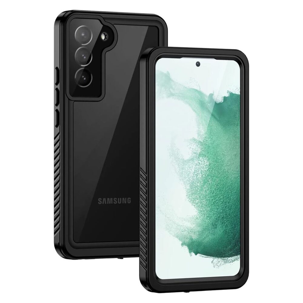 Samsung S22 Plus IP68 Waterproof Phone Case Front And Rear