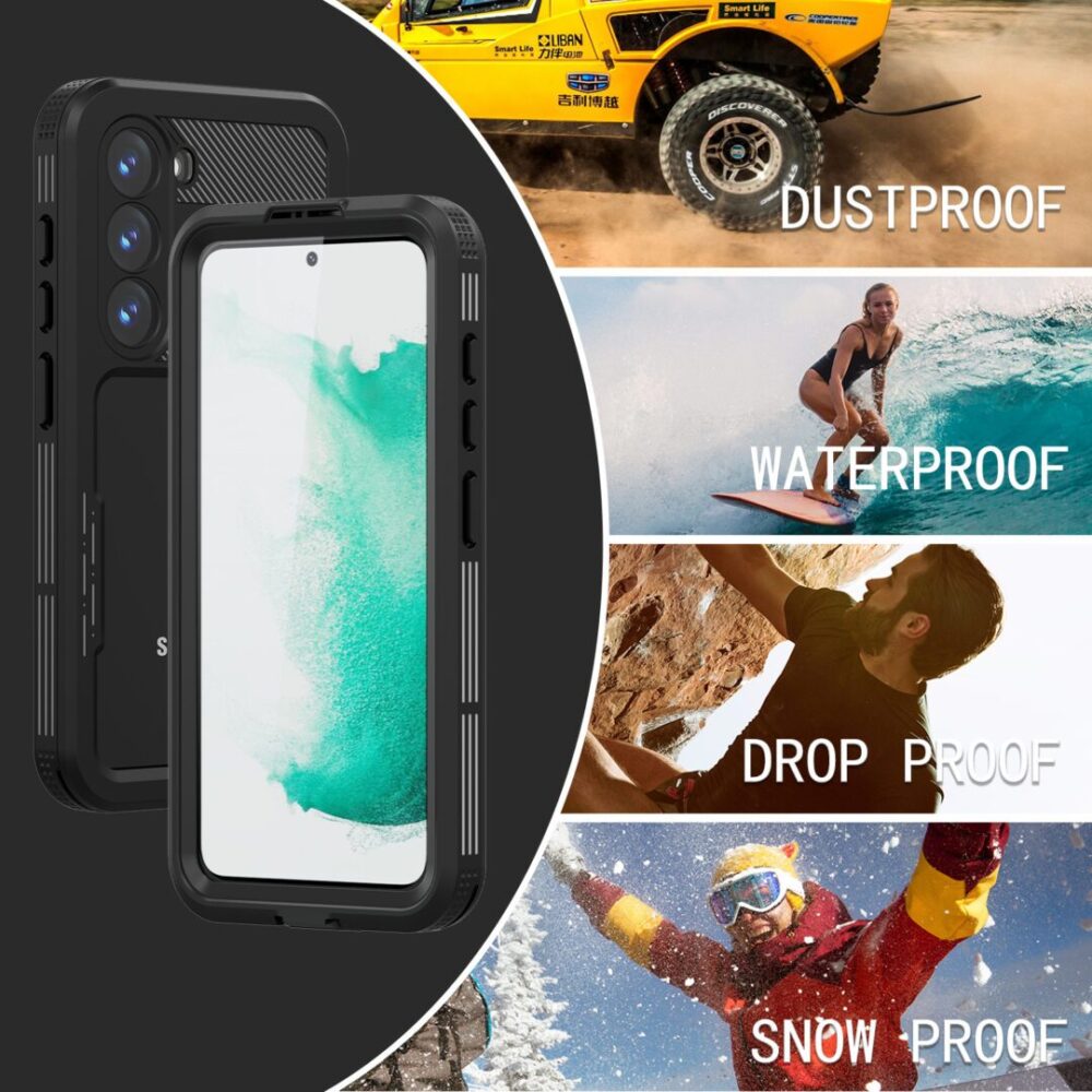 Samsung S23 IP68 Waterproof Dustproof Dropproof Snowproof Phone Case