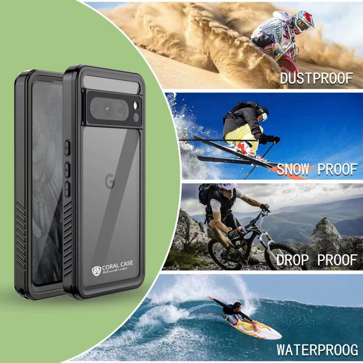 Google Pixel 8 Pro waterproof Case