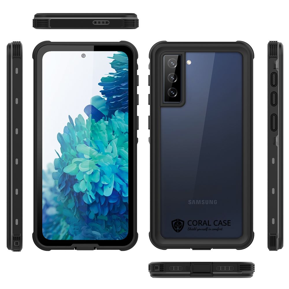 Samsung S21 Plus IP68 Waterproof, Shockproof, Dustproof, Premium Quality Rugged Case presented by CORAL CASE