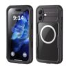 iPhone 16 Plus IP68 Waterproof Phone Case Front And Rear View