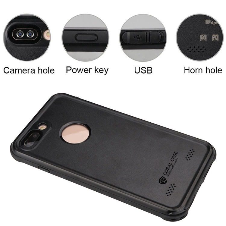 iPhone 7 Plus Waterproof Phone Case Features